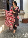 Kalaai Designer Muslin Printed Kurti With Bottom Dupatta Wholesale Clothing Suppliers In India
